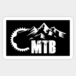 MTB Mountains Sticker